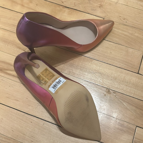 Aldo high heels. Rainbow color never worn - Picture 4 of 4